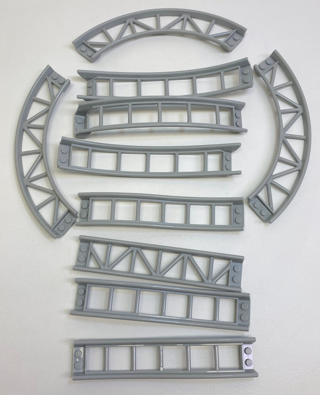LEGO Roller Coaster Track Mixed Fun Pack Light Bluish Grey