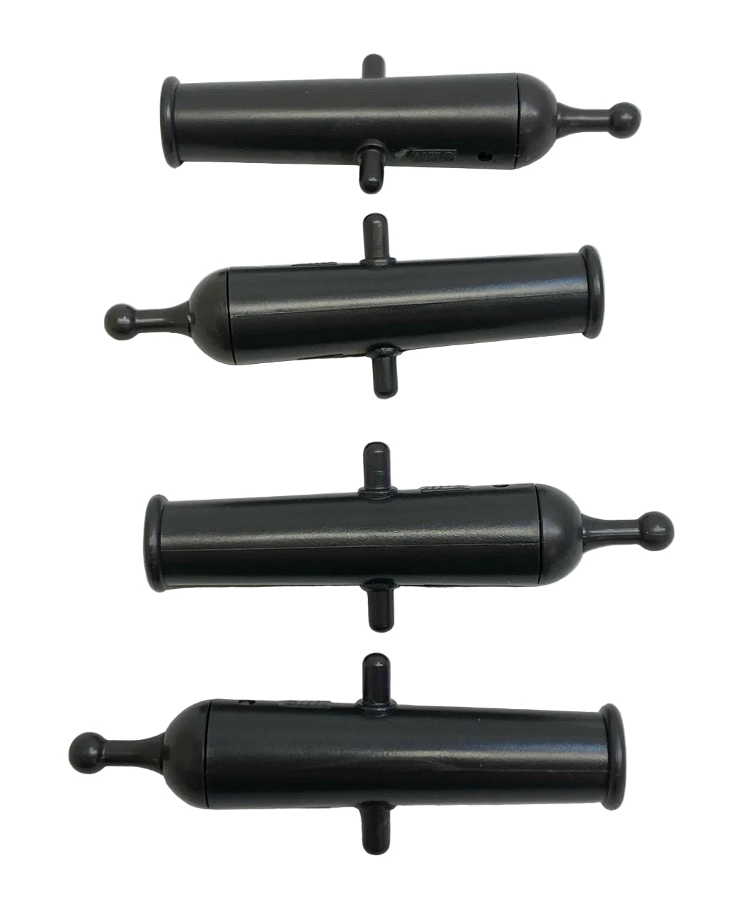 LEGO Cannon Pearl Dark Grey Barrel Fun Pack of 4