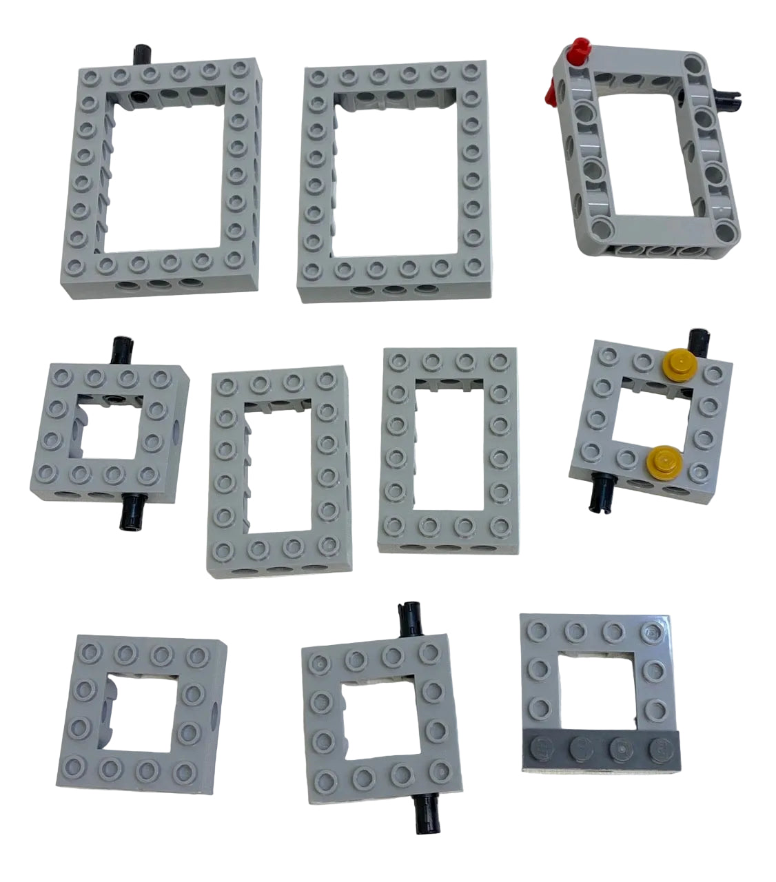 LEGO Technic Light Bluish Grey Mixed Open Brick and Liftarms Fun Pack