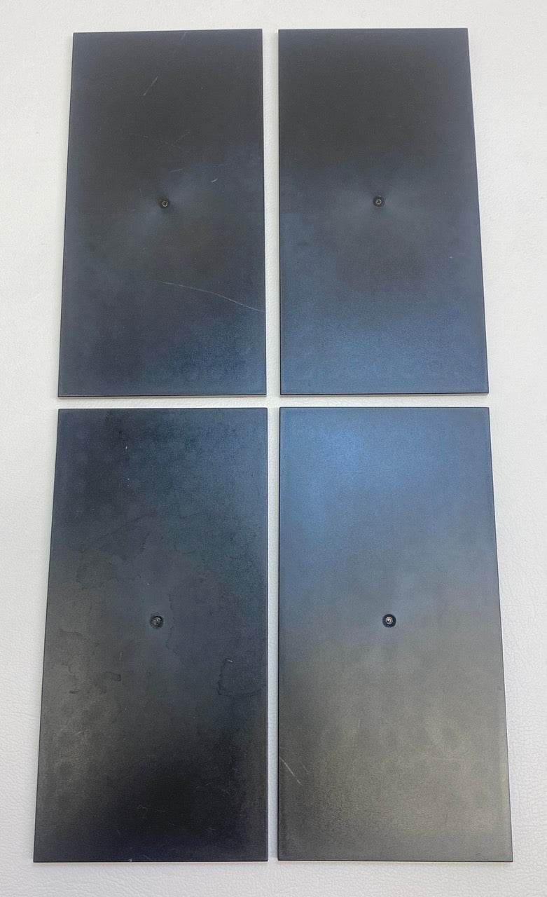 LEGO Tile 8x16 Fun Pack of 4 Black