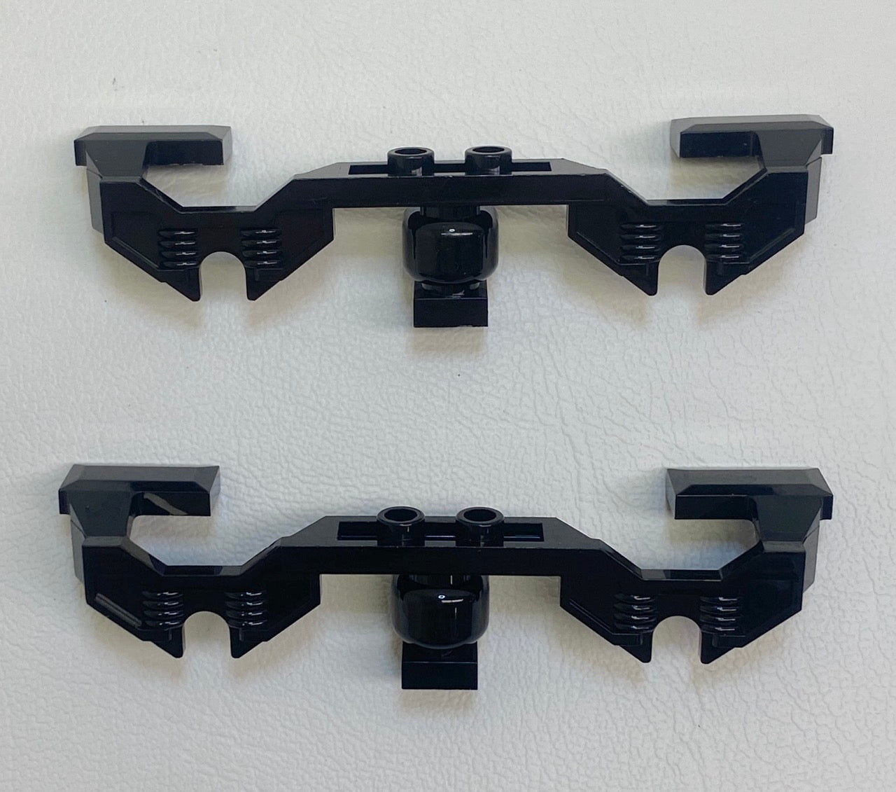LEGO Trains Decorative Sides with Open Hub Points Pack of 2 Black