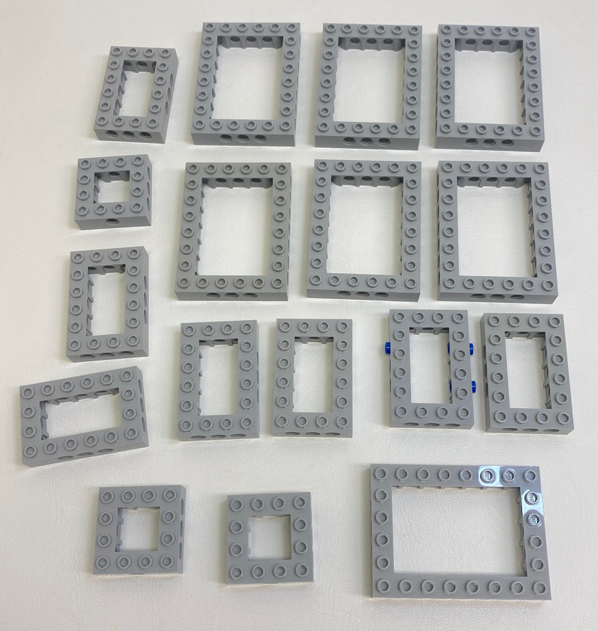 LEGO Technic Light Bluish Grey Open Brick and Frame Fun Pack Mixed Sizes
