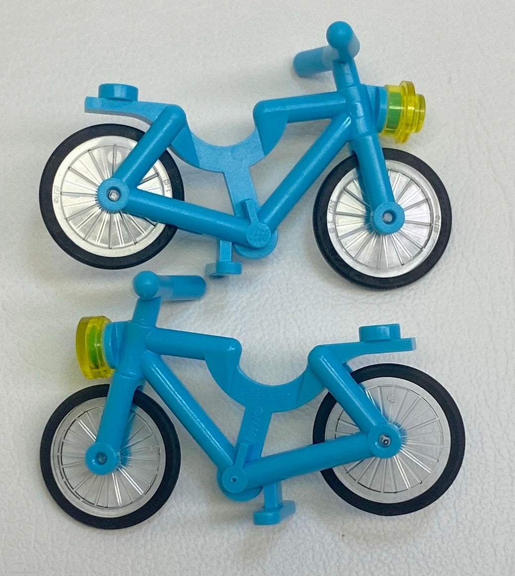 LEGO Bicycle Pack of 2 Medium Azure