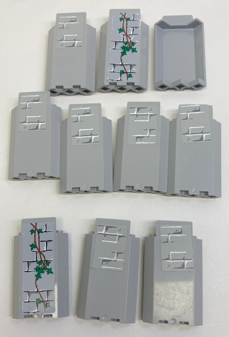 LEGO Wall Panel Light Bluish Grey Fun Pack