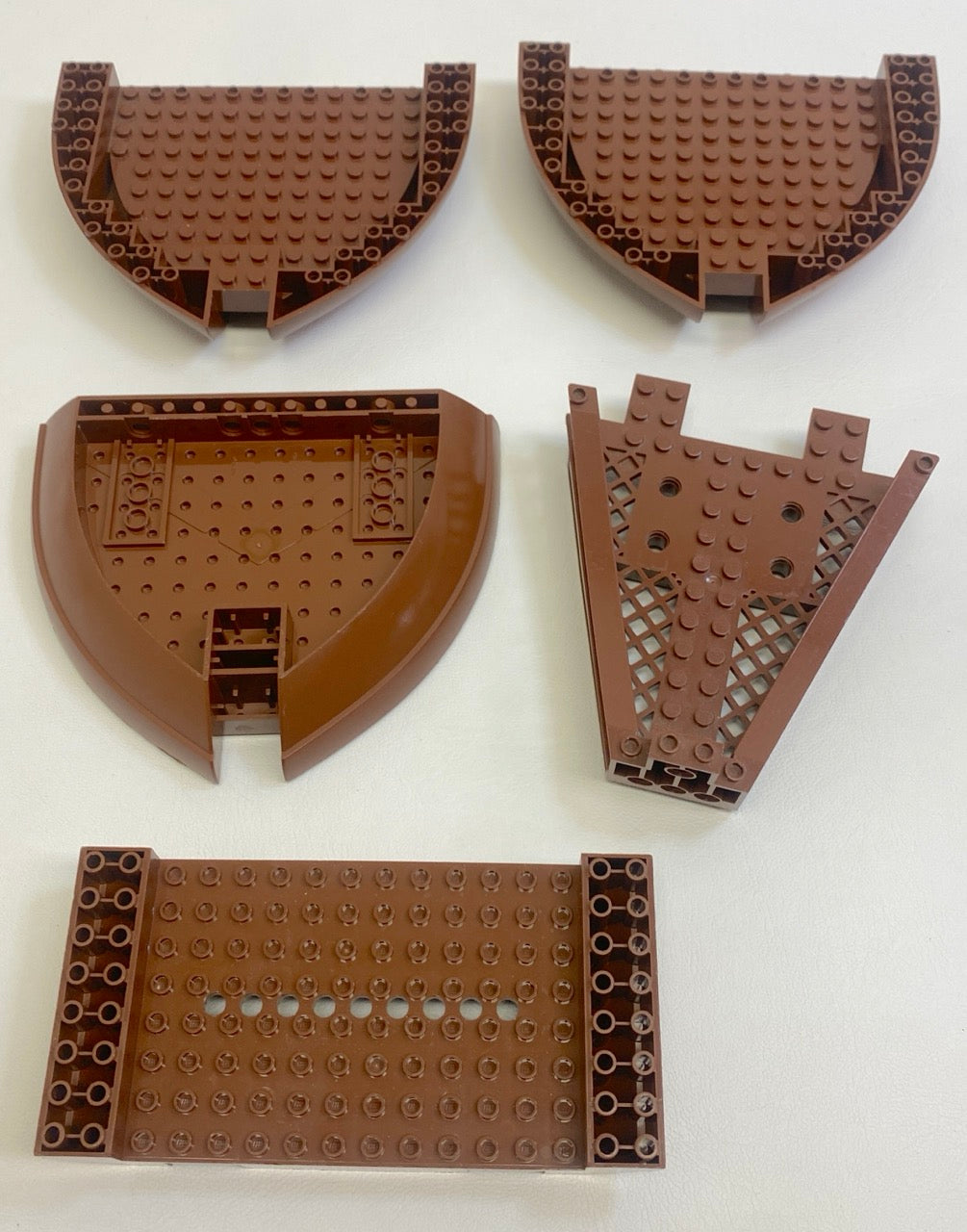 LEGO Pirates Reddish Brown Ship Hull Fun Pack