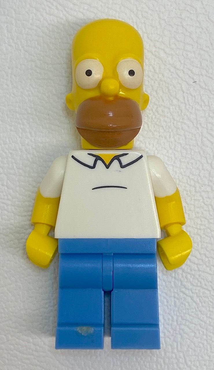 LEGO Simpsons Homer Simpson Minifigure As Pictured