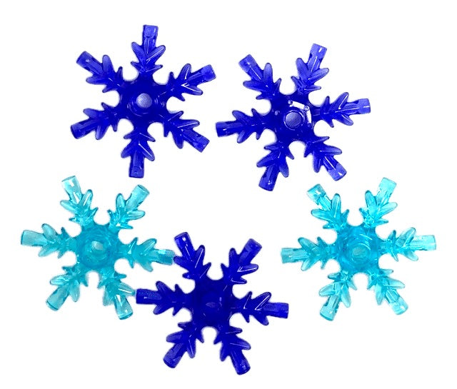 LEGO Crystal Snowflakes Pack Of 5 Mixed Colours