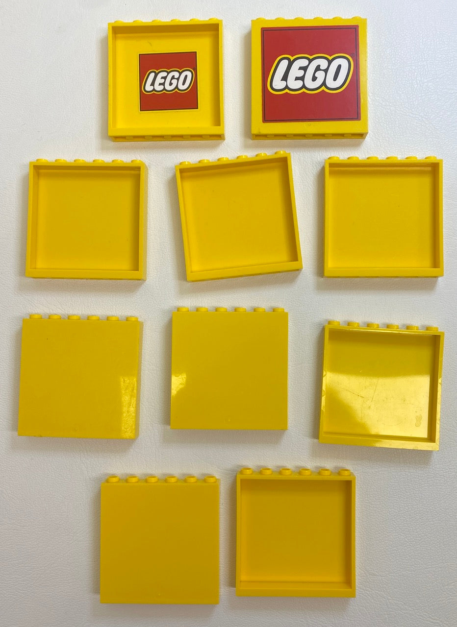 LEGO Yellow Wall Panel Fun Pack