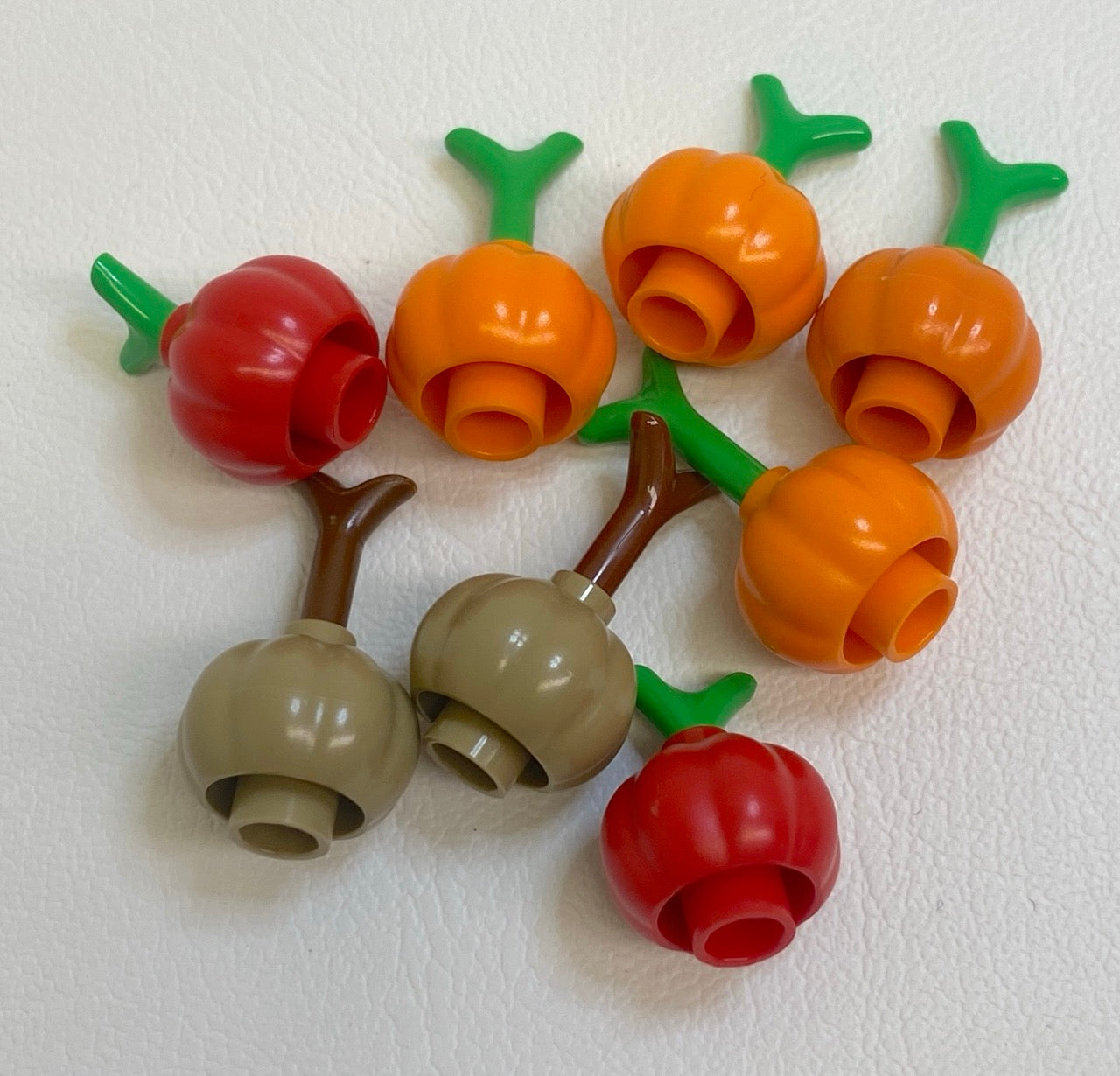 LEGO Plants Pumpkins / Gourds Fun Pack of 8 with Stems