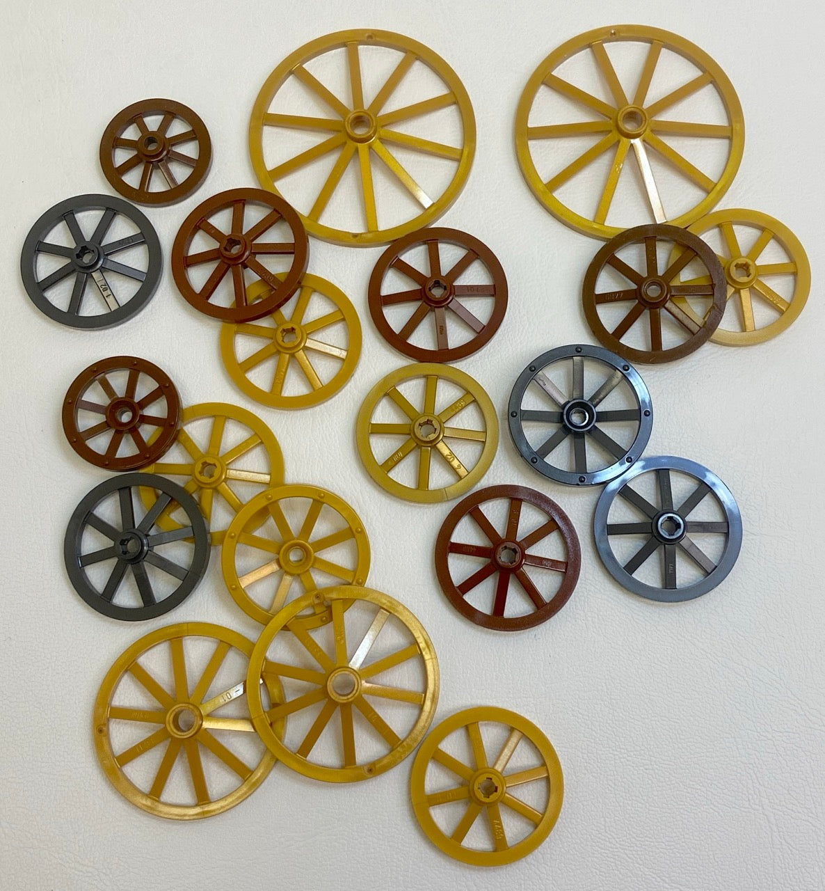 LEGO Cart / Carriage / Wagon Wheels Fun Pack Mixed Colours