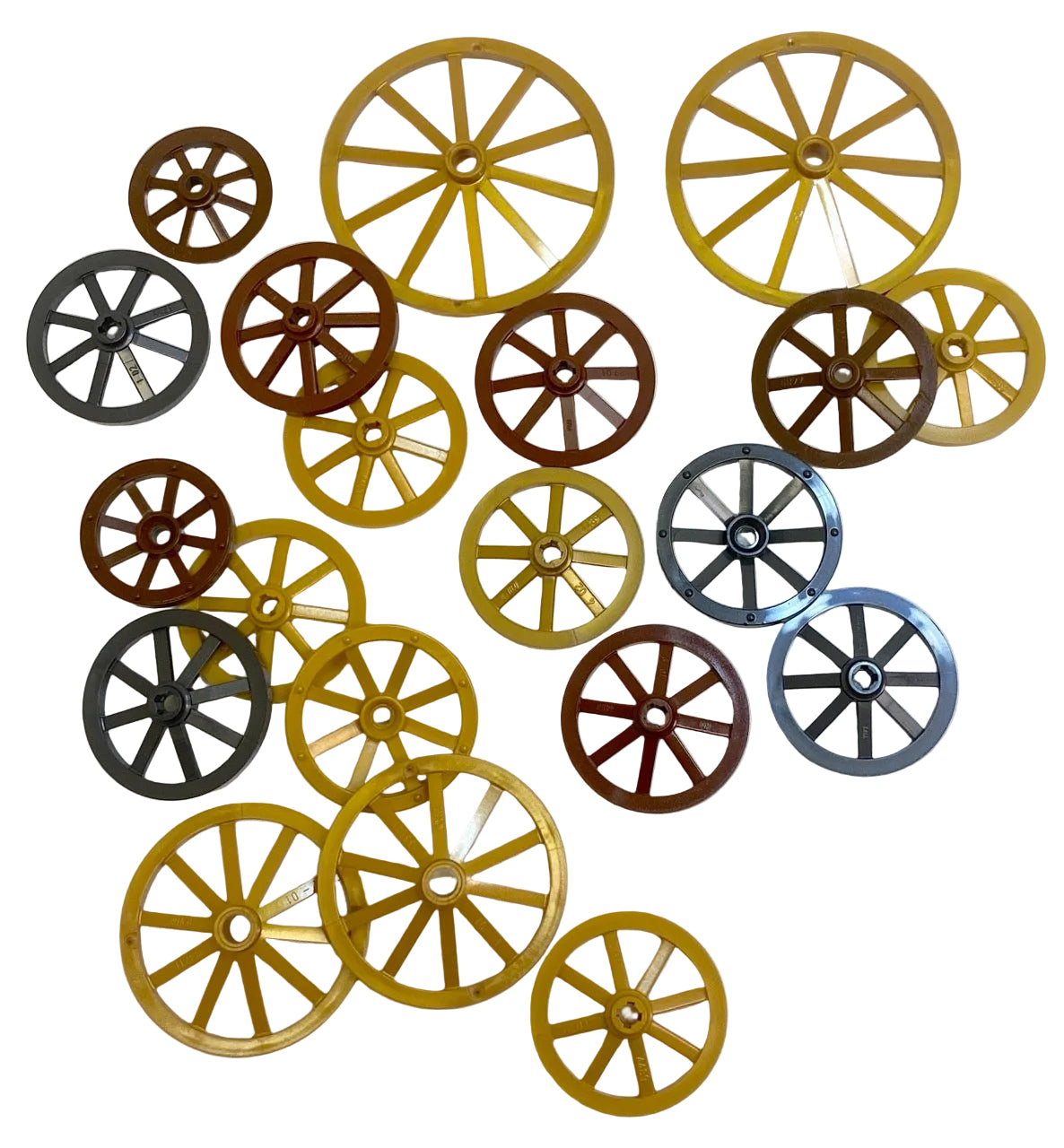 LEGO Cart / Carriage / Wagon Wheels Fun Pack Mixed Colours