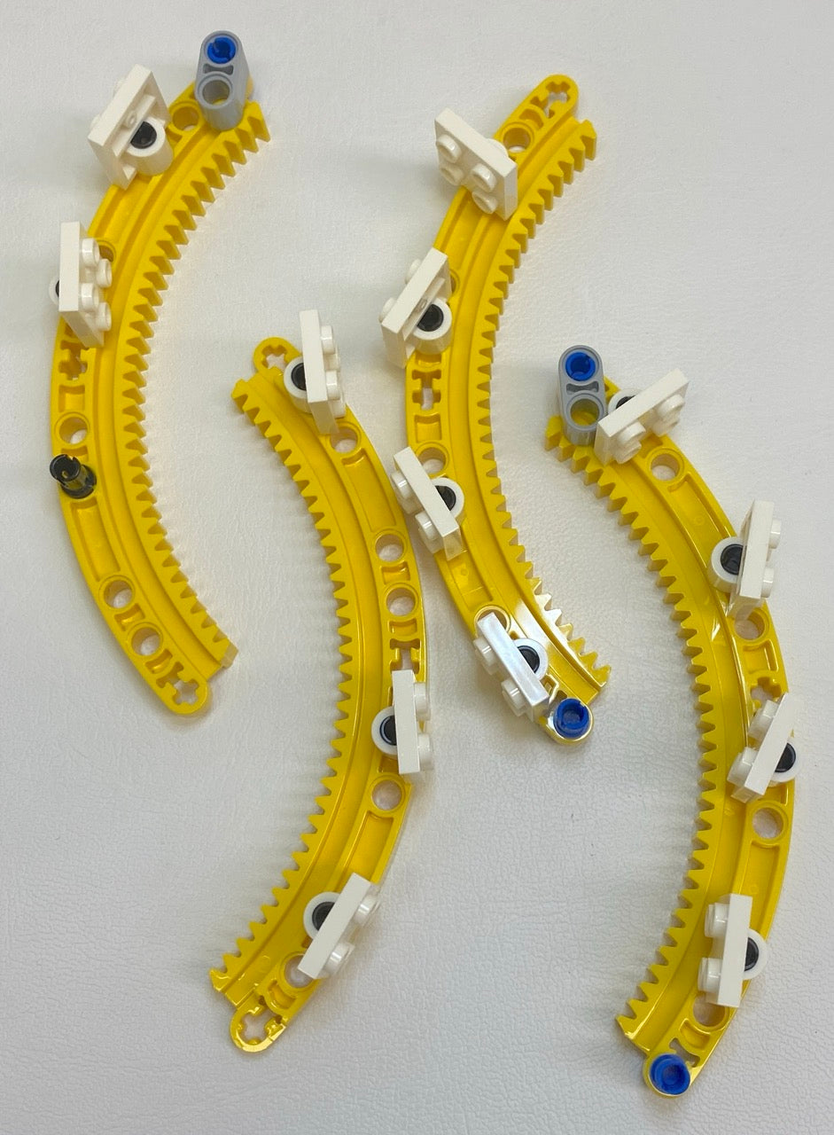 LEGO Technic Gear Rack Fun Pack Yellow 11x11