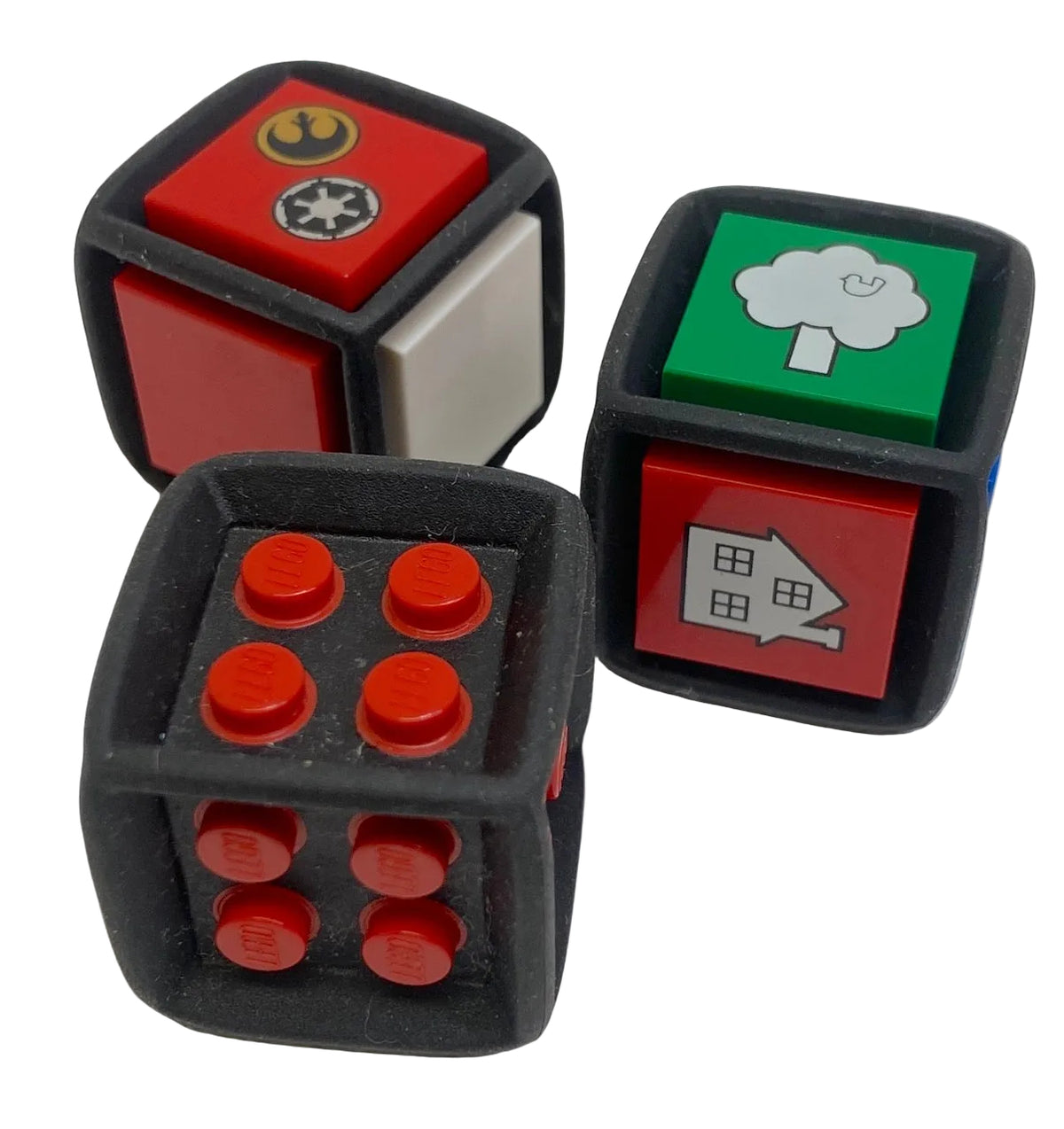 LEGO Game Dice Fun Pack of 3 with Mixed Tiles