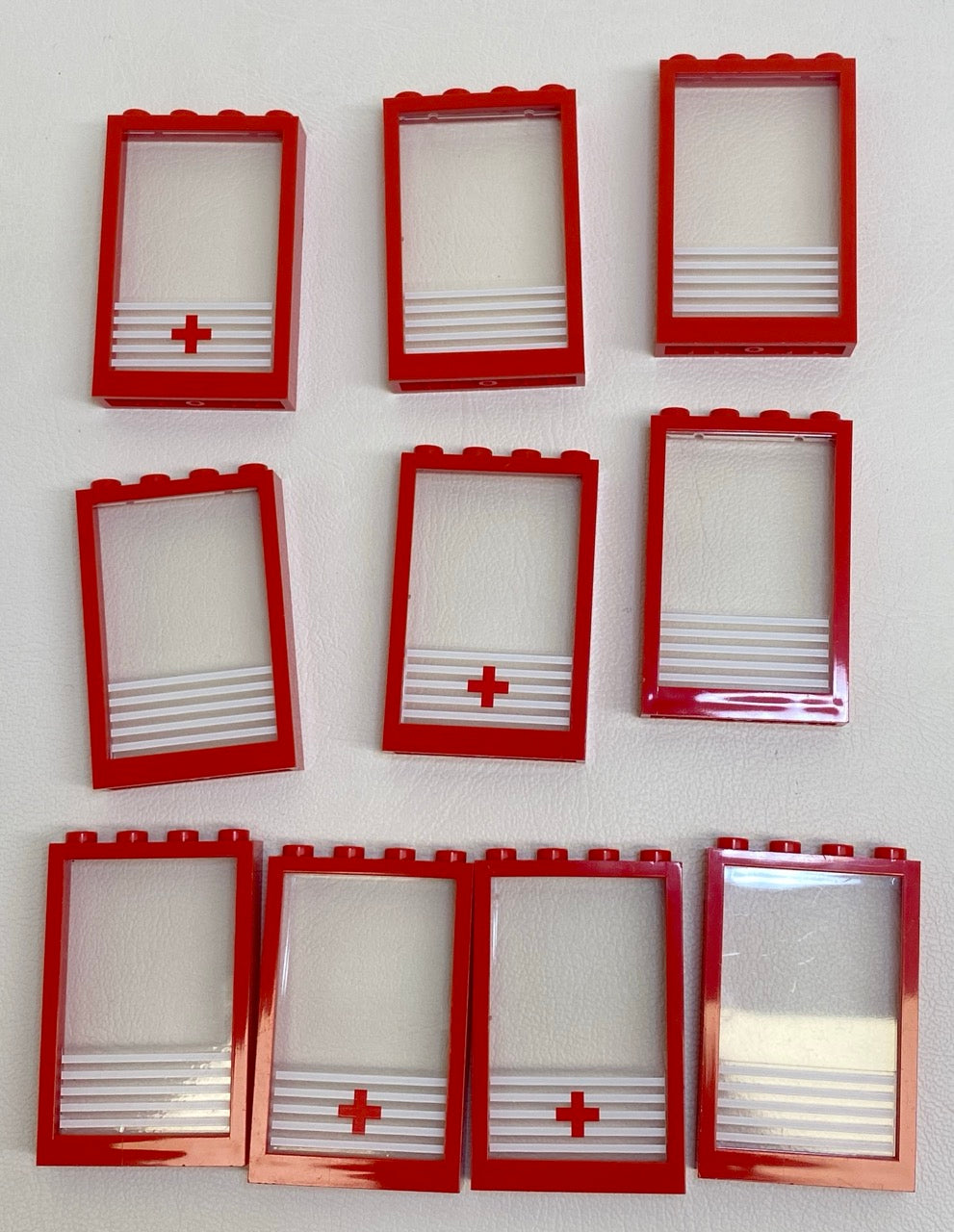 LEGO Window Fun Pack Red Frames