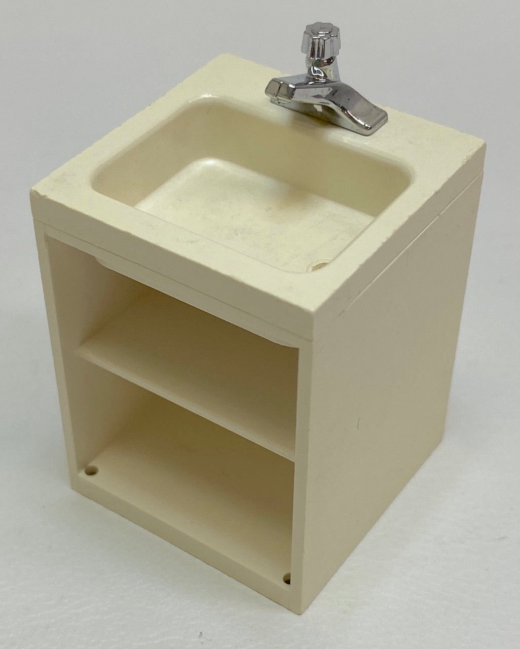 LEGO Vintage Homemaker Washbasin Sink 4x4x4 White