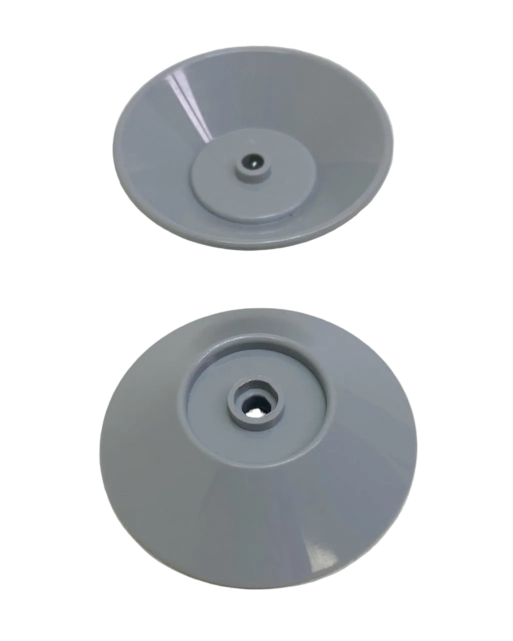 LEGO Dish 5x5 Light Bluish Grey Pack of 2