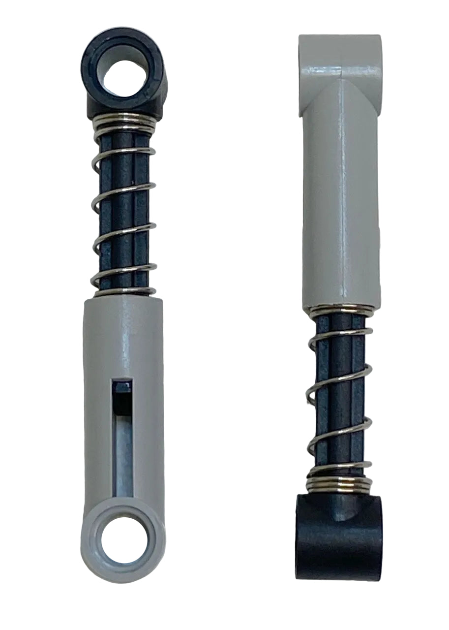 LEGO Technic Shock Absorber 6.5L Pack of 2 Light Bluish Gray
