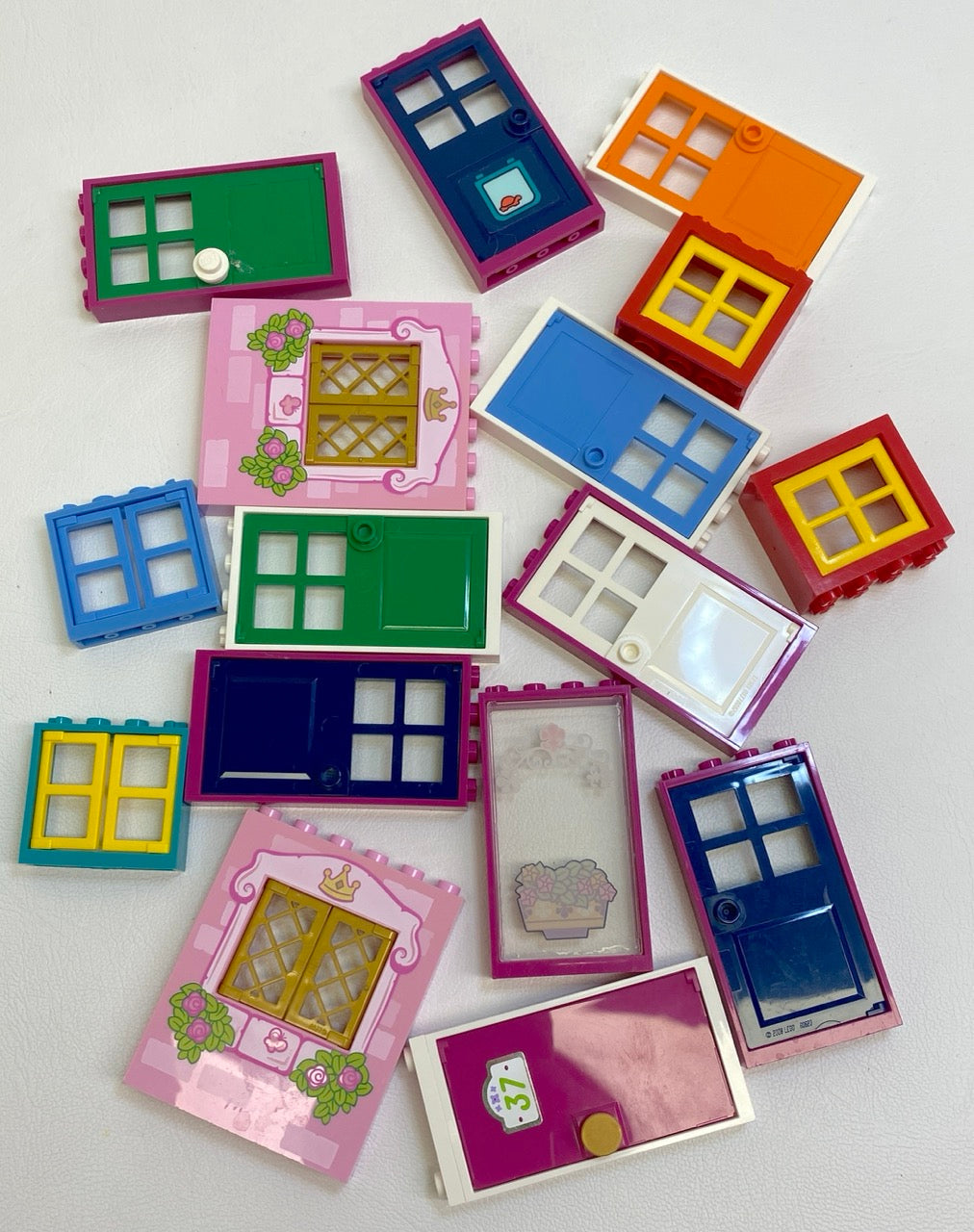 LEGO Mixed Door and Windows Fun Pack - Bright Colours