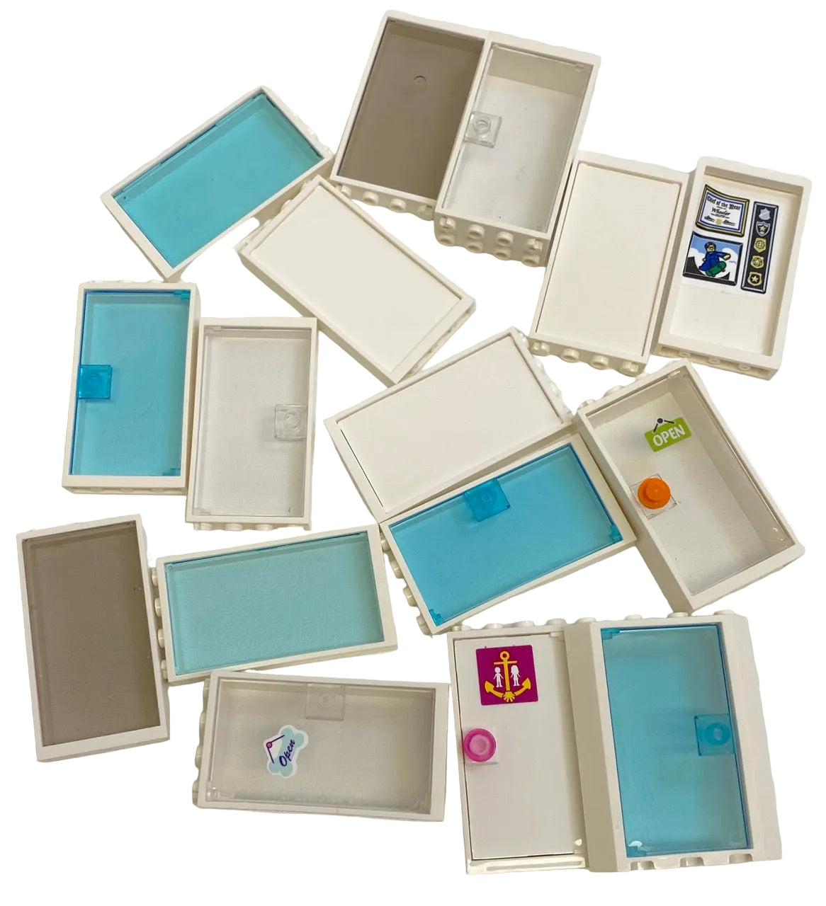 LEGO Door and Window Fun Pack White Frames