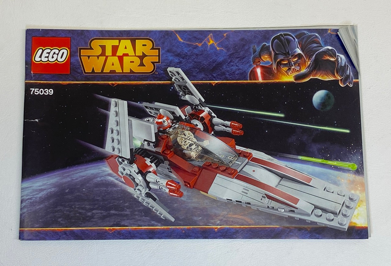 LEGO Star Wars V-Wing Starfighter Set #75039 with Instructions As Pictured
