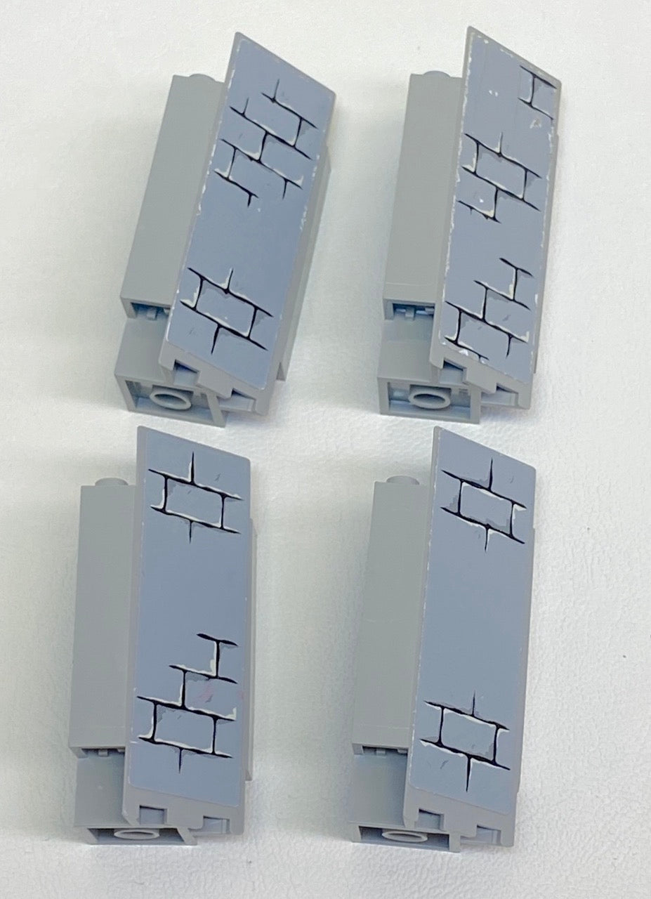 LEGO Wall Panel Light Bluish Grey Fun Pack