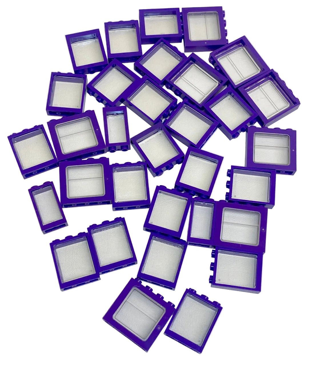 LEGO Window Mixed Fun Pack Dark Purple Frames Harry Potter Knight Bus