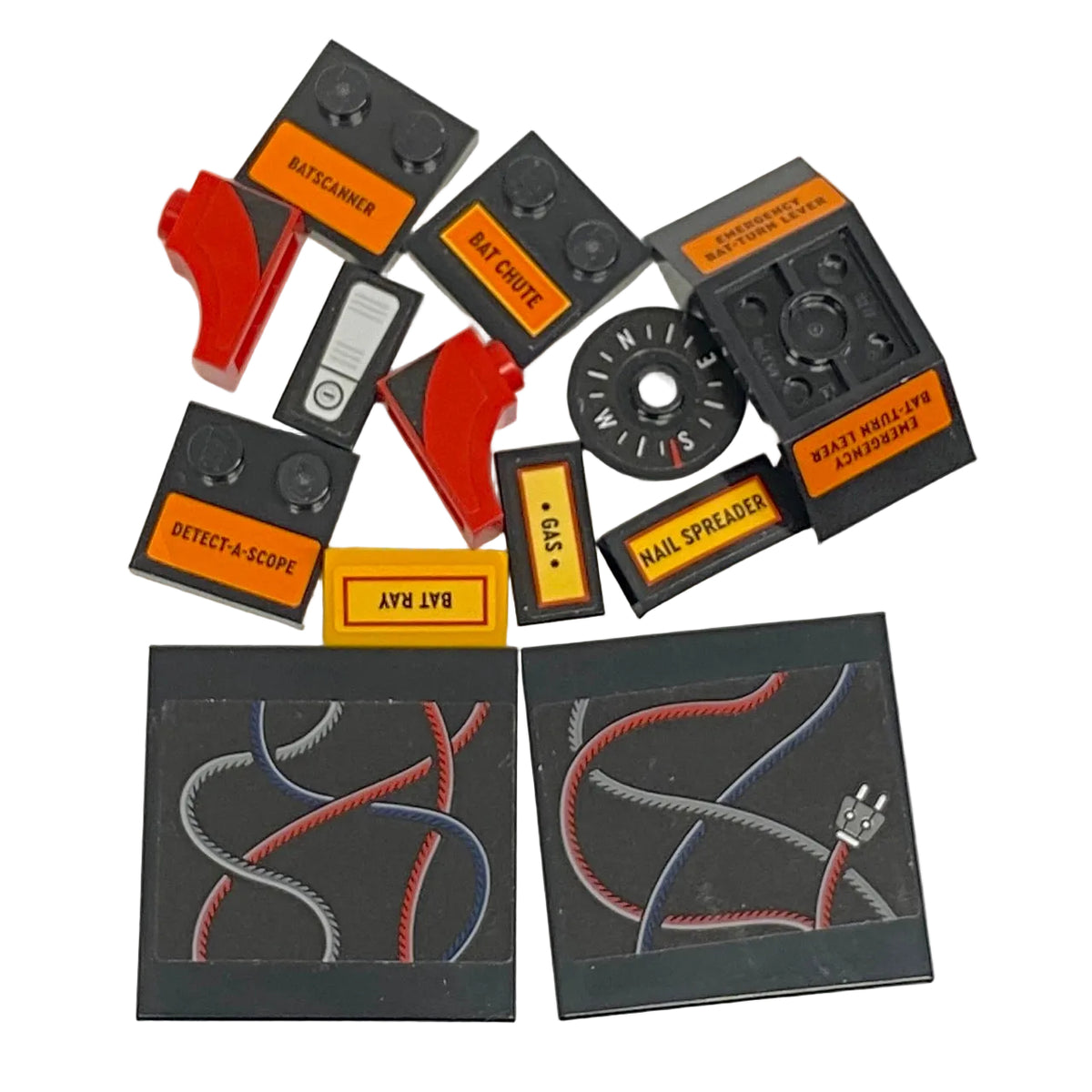 LEGO Tiles with Stickers Fun Pack Classic Batmobile