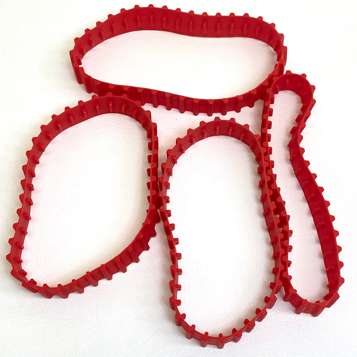 LEGO Red Rubber Tread 36 Treads Pack of 4 (Non-Technic)