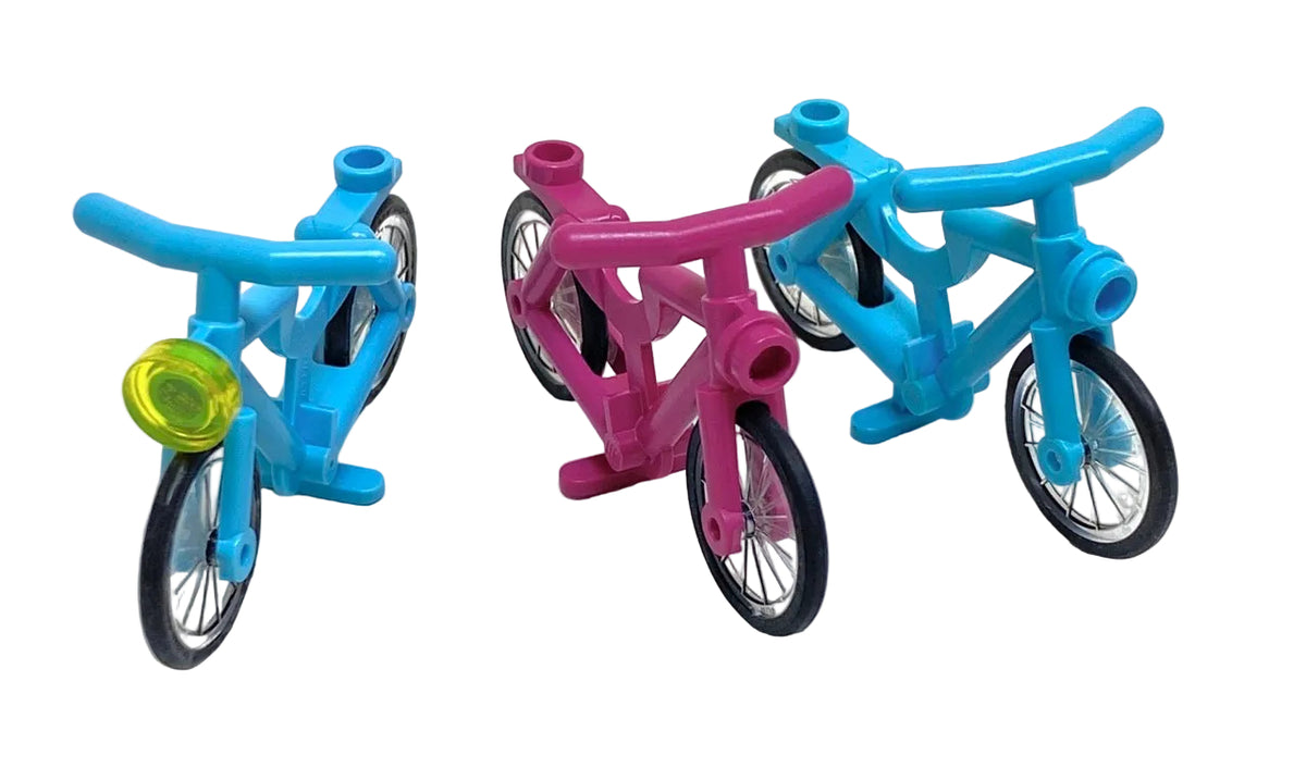 LEGO Bicycle Pack of 3 Mixed Colours City Friends