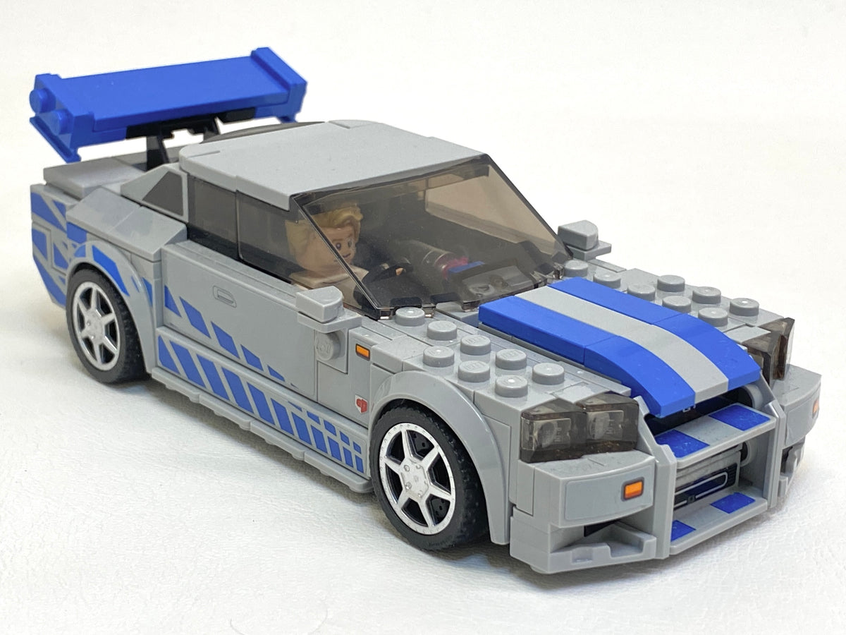 LEGO Speed Champions 2 Fast 2 Furious Nissan Skyline GT-R Set #76917 As Pictured