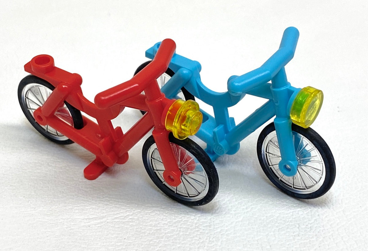 LEGO Bicycle Pack of 2 Red / Medium Azure