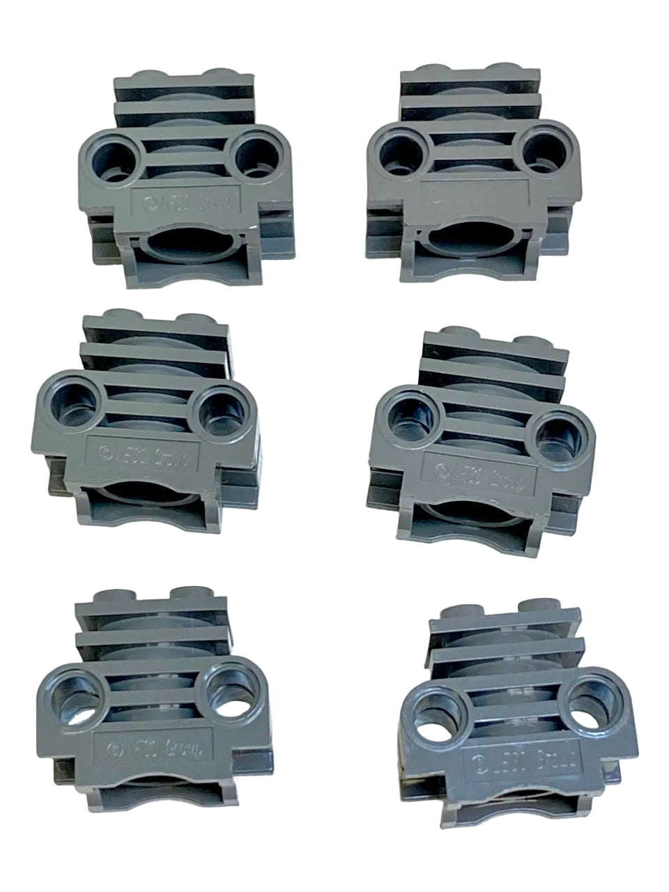 LEGO Technic Engine Cylinder Pack of 6 Dark Bluish Grey