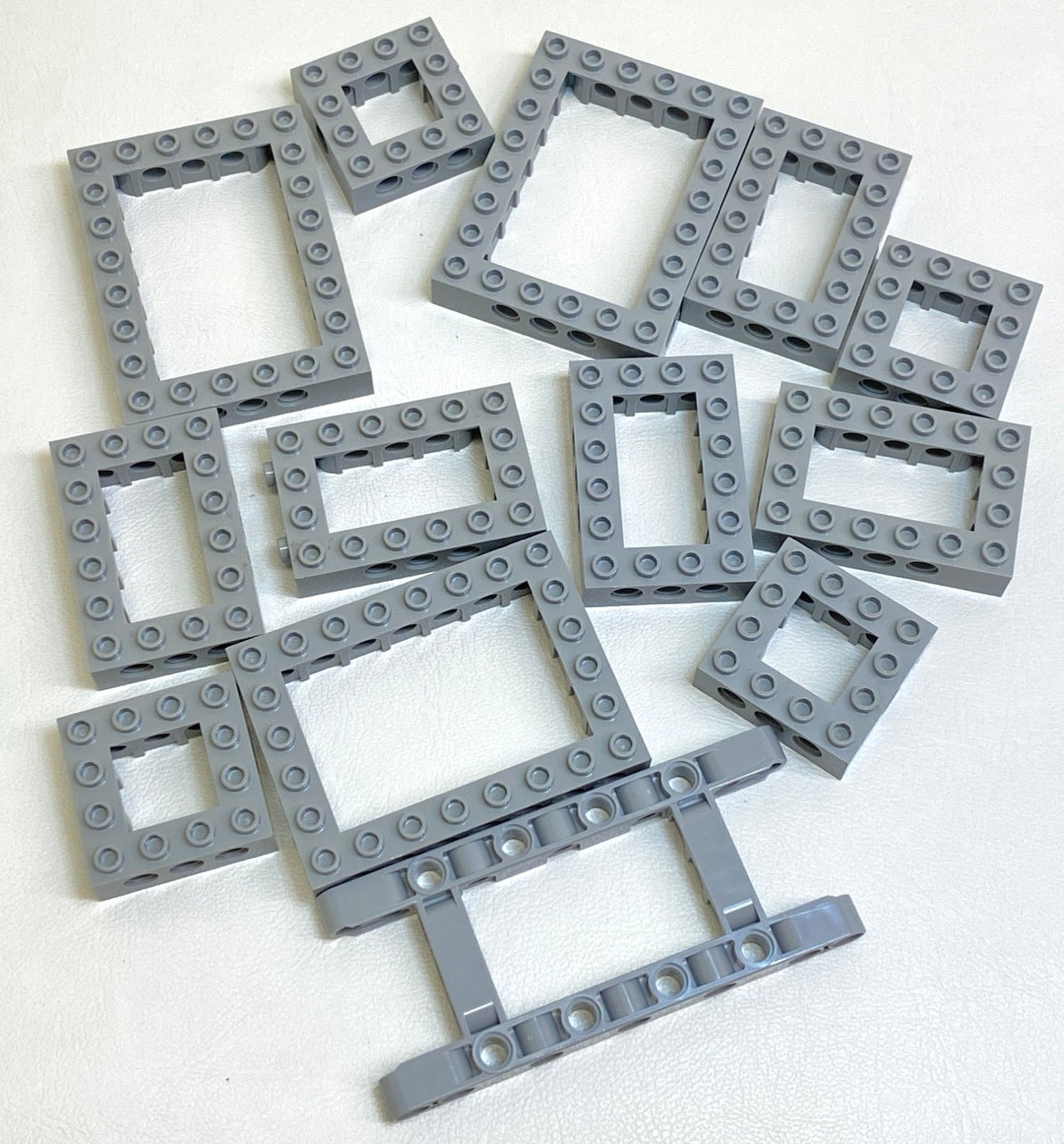 LEGO Technic Light Bluish Grey Open Brick and Frame Fun Pack Mixed Sizes