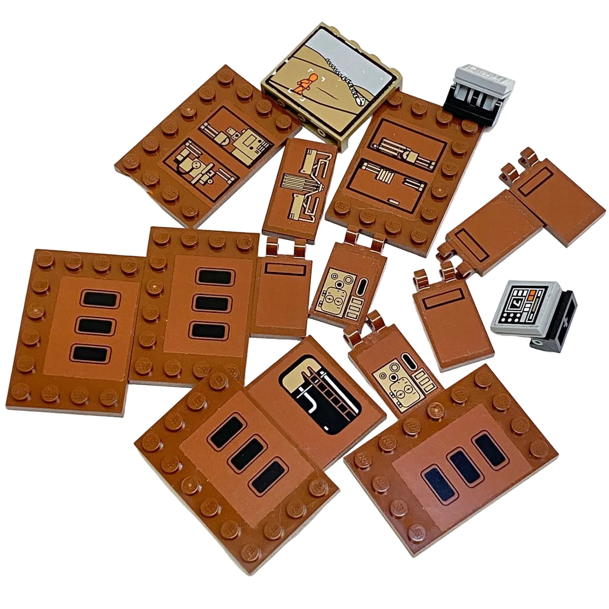 LEGO Star Wars Sandcrawler Mixed Tiles Fun Pack