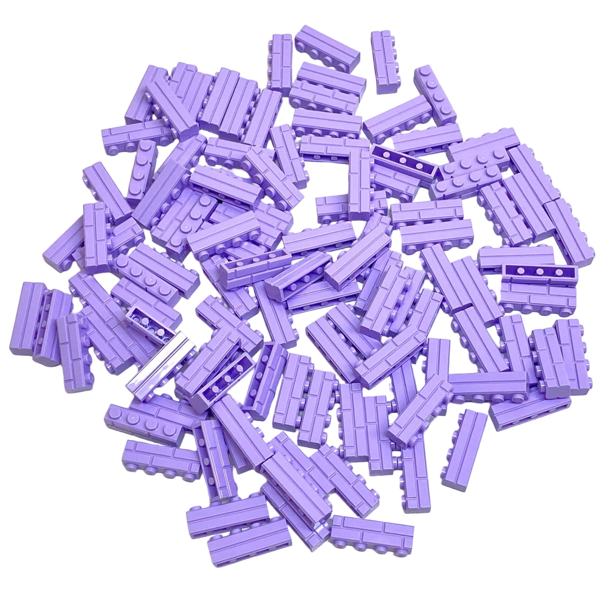 LEGO Masonry Profile Brick 1x4 Fun Pack Lavender