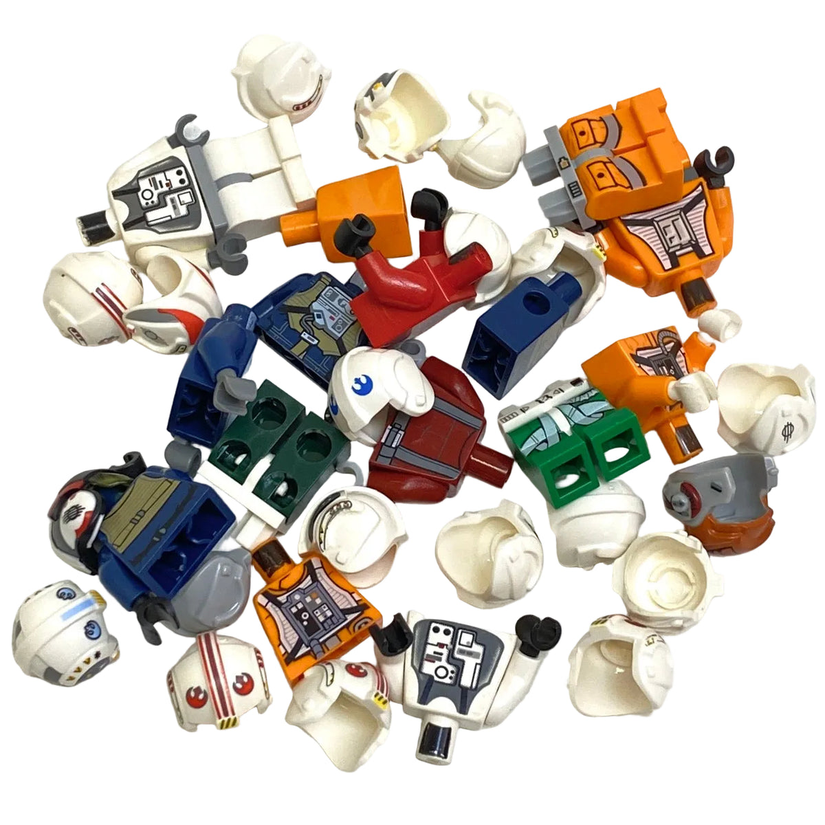 LEGO Star Wars Mixed Pilot Minifigure Pieces Fun Pack