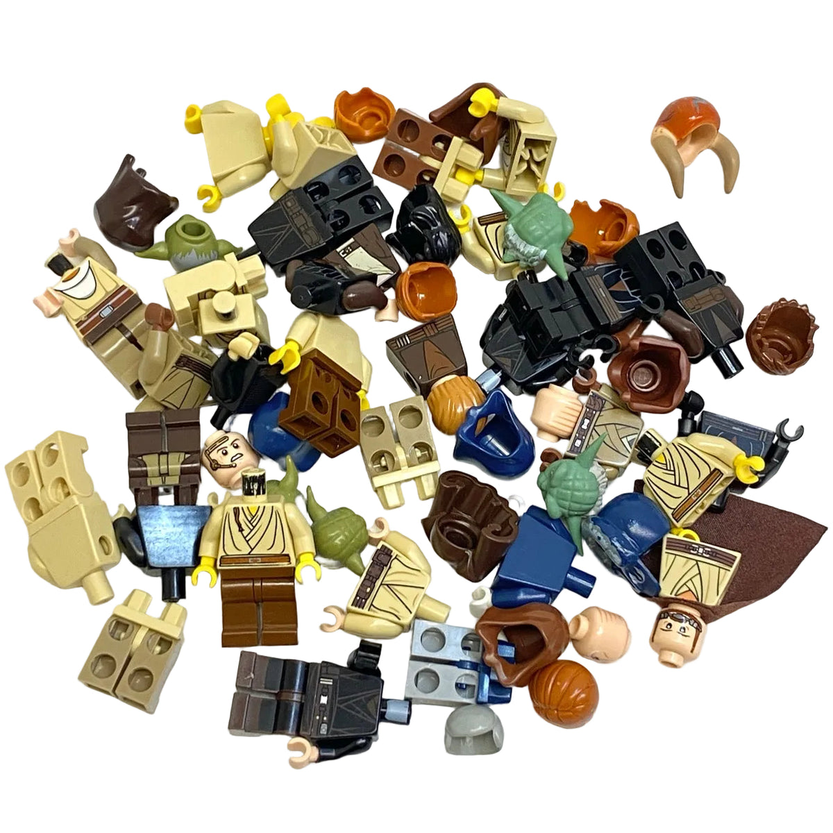 LEGO Star Wars Mixed Jedi Minifigure Pieces Fun Pack
