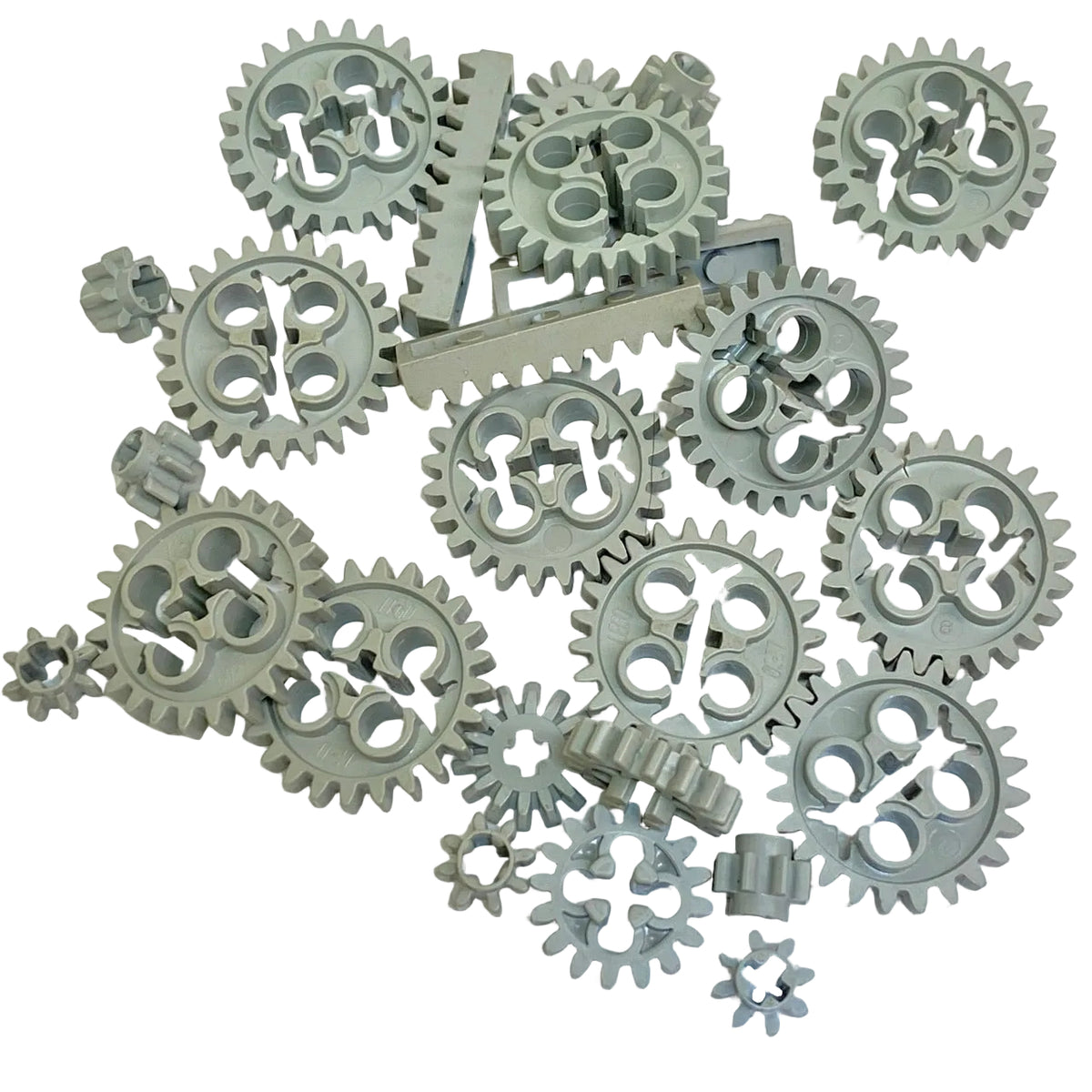 LEGO Technic Gears Mixed Fun Pack Light Grey (Old Shade)
