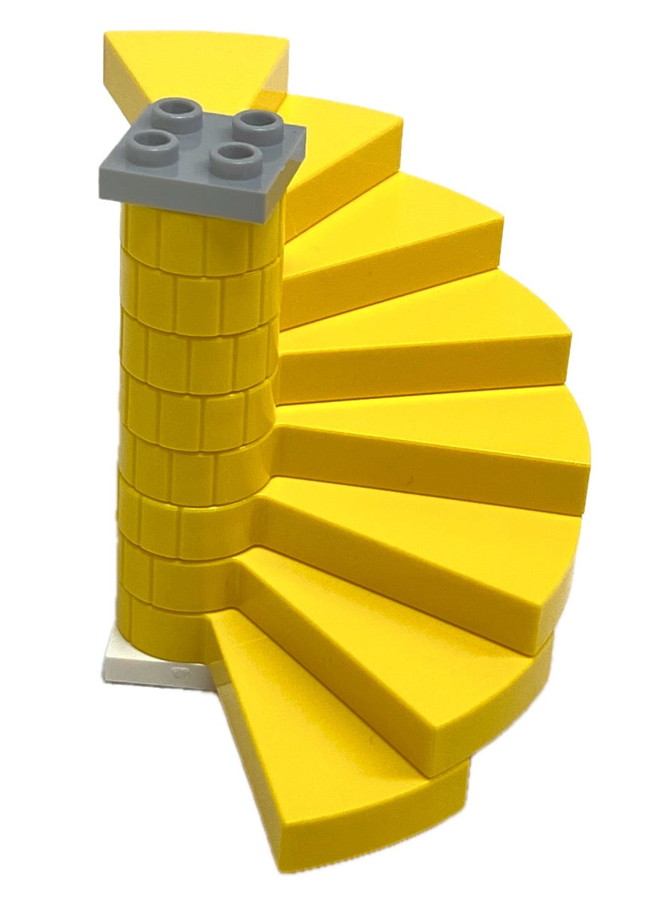 LEGO Spiral Stairs Yellow