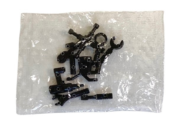 LEGO Minifigure Tools Mixed Pack of 9 Black BRAND NEW