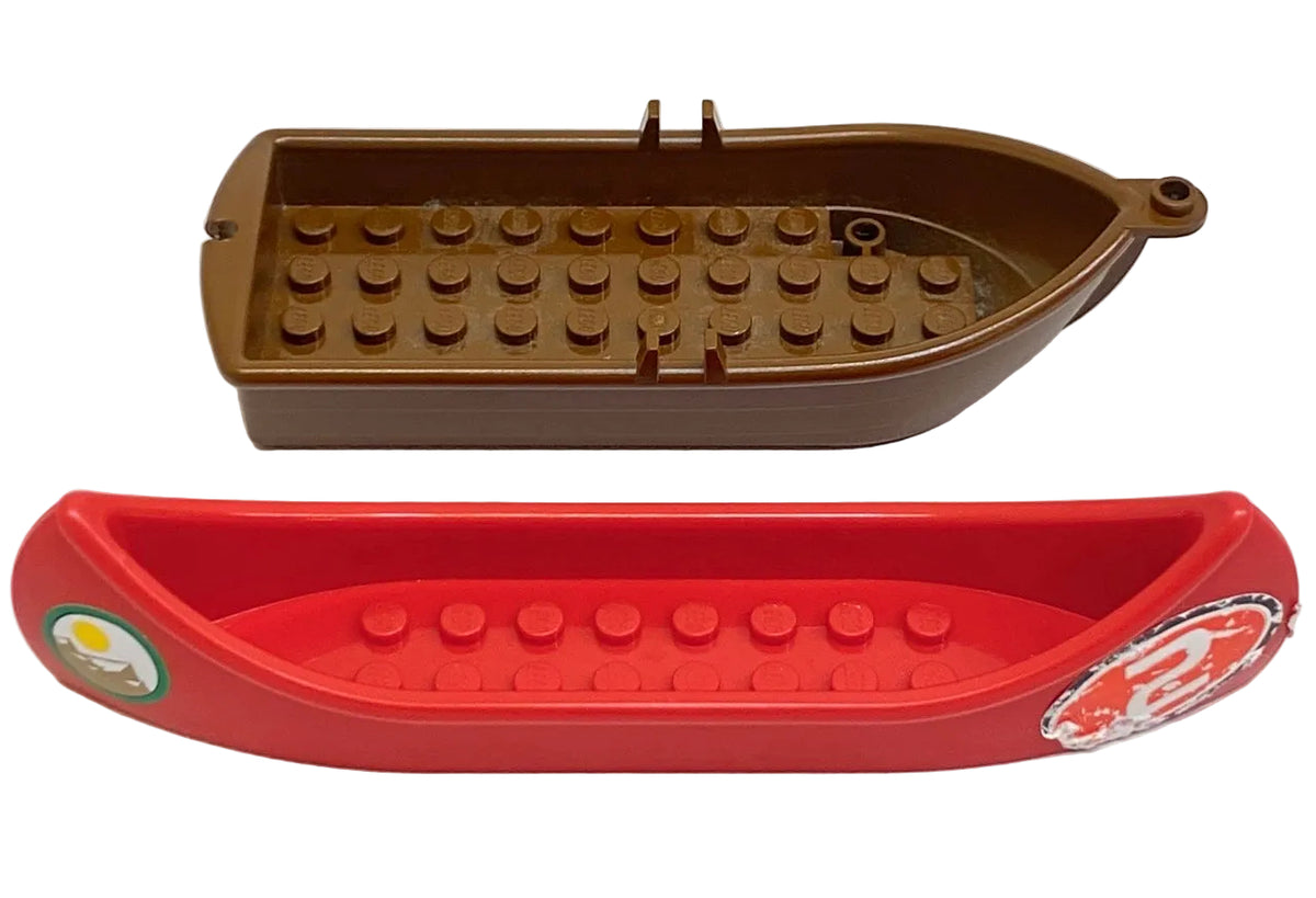 LEGO Rowing / Canoe Boats Fun Pack Of 2