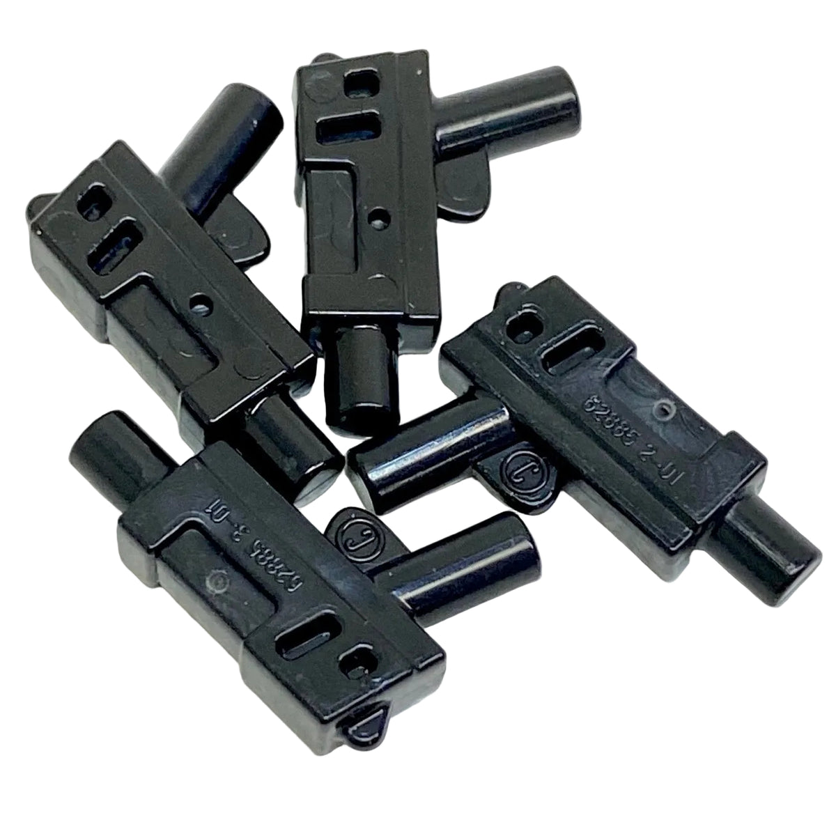 LEGO Minifigure Gun Fun Pack of 4 Black