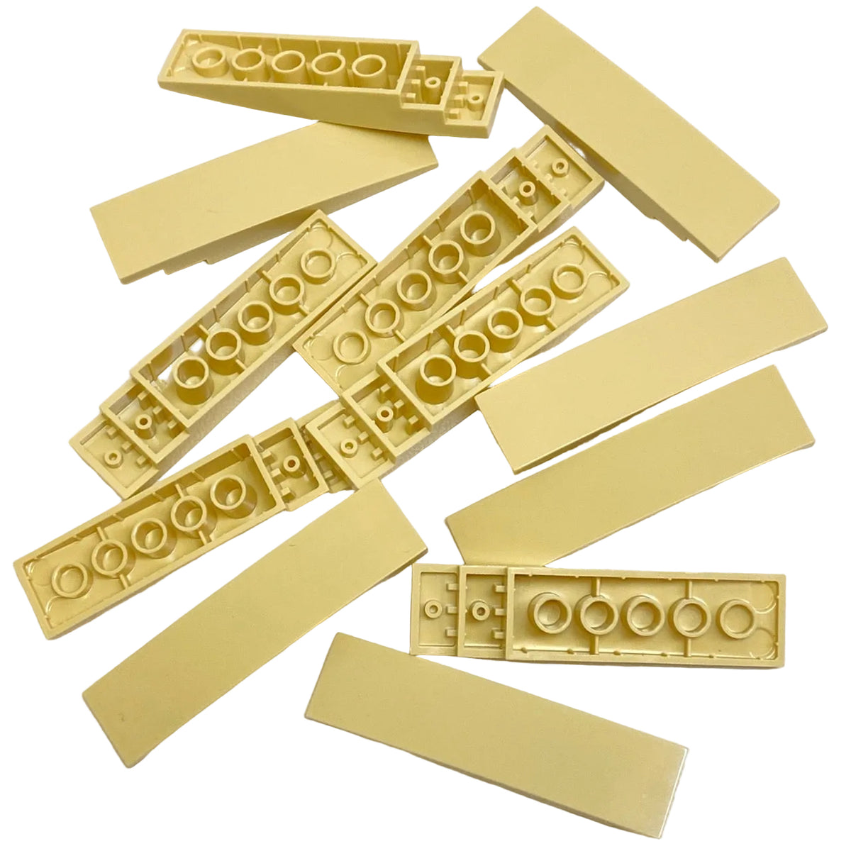 LEGO Tan 8x2 Curved Slope Fun Pack