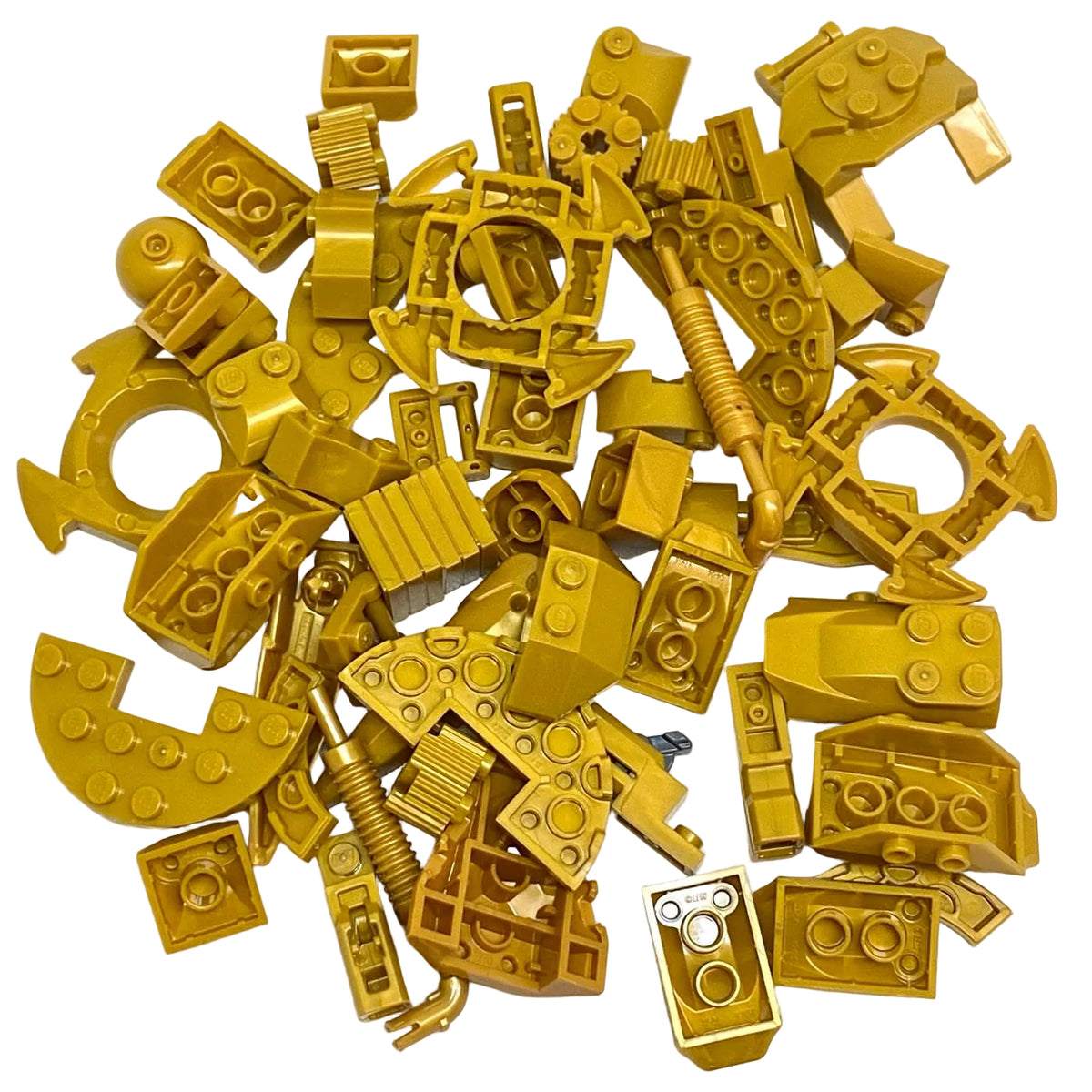 LEGO Pearl Gold Fun Pack Mixed Pieces