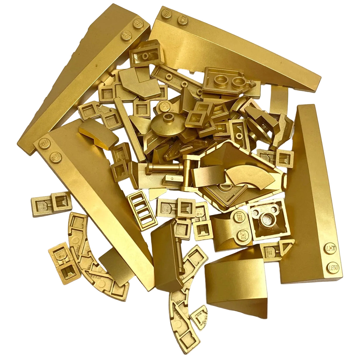 LEGO Metallic Gold Fun Pack Mixed Pieces