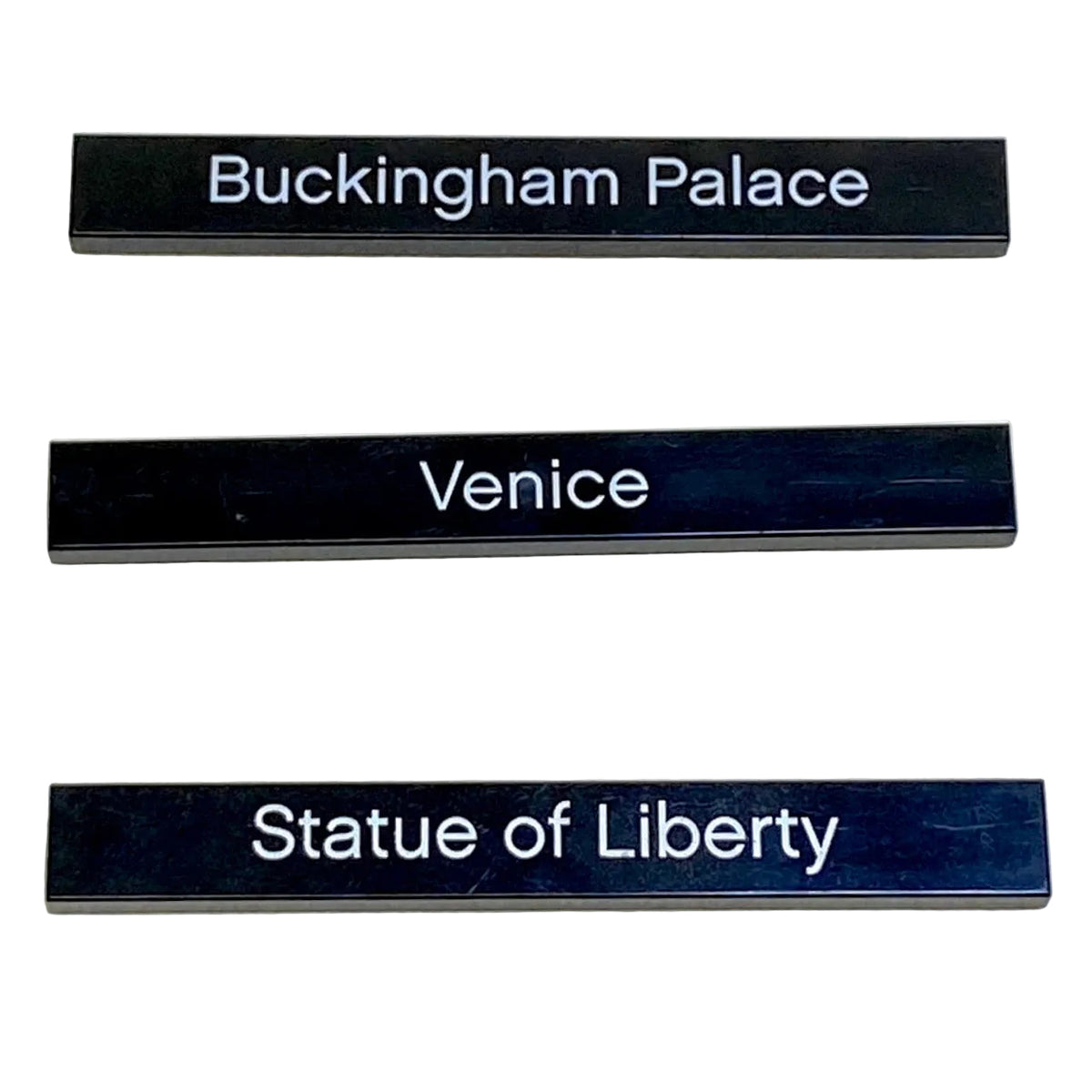 LEGO Architecture 1x8 Printed Nameplate Tile Fun Pack