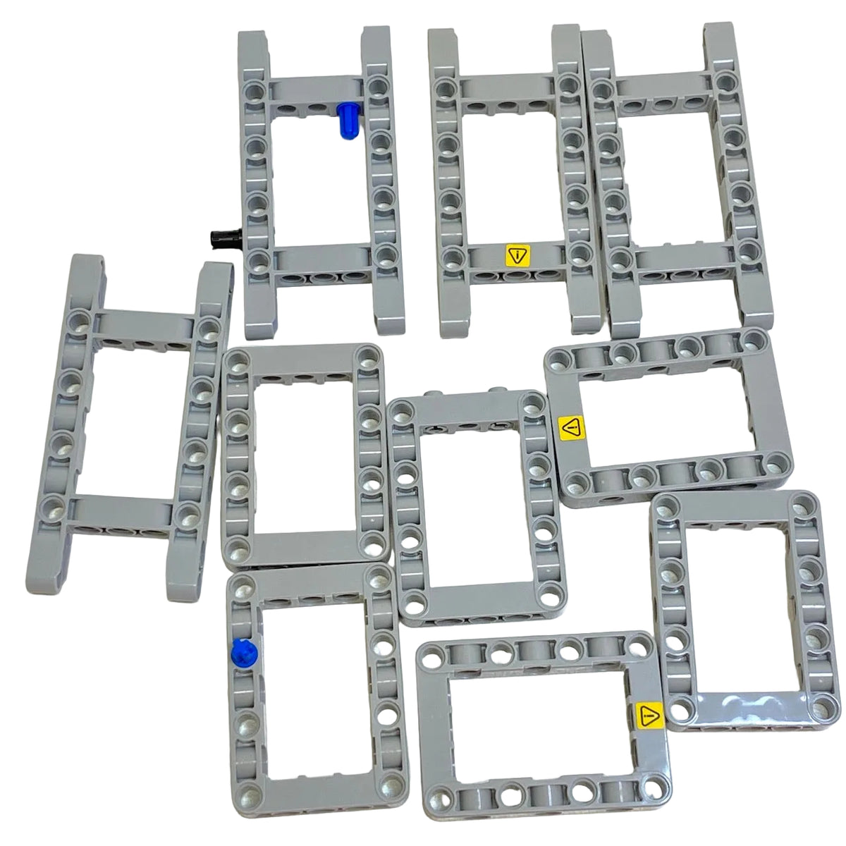 LEGO Technic Light Bluish Grey Liftarm Frame Fun Pack Mixed Sizes