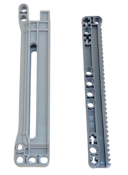 LEGO Technic Gear Rack and Housing 1x14x2 Dark / Light Bluish Grey
