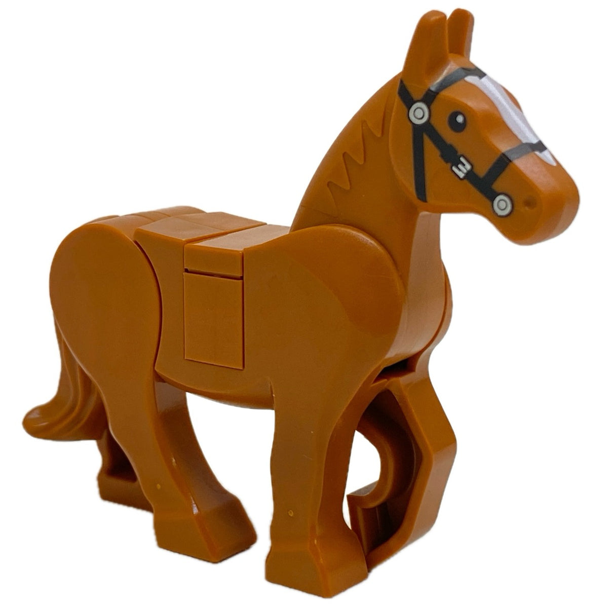 LEGO Animal Dark Orange Horse With Movable Legs