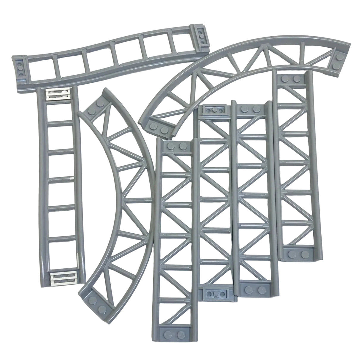 LEGO Roller Coaster Track Mixed Fun Pack Light Bluish Grey